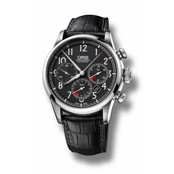 Oris Raid 2010 Chronograph Limited Edition Leather strap and